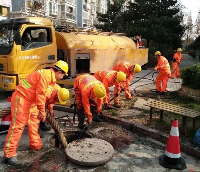 山亭市政管道清淤