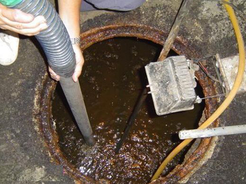 山亭隔油池清理